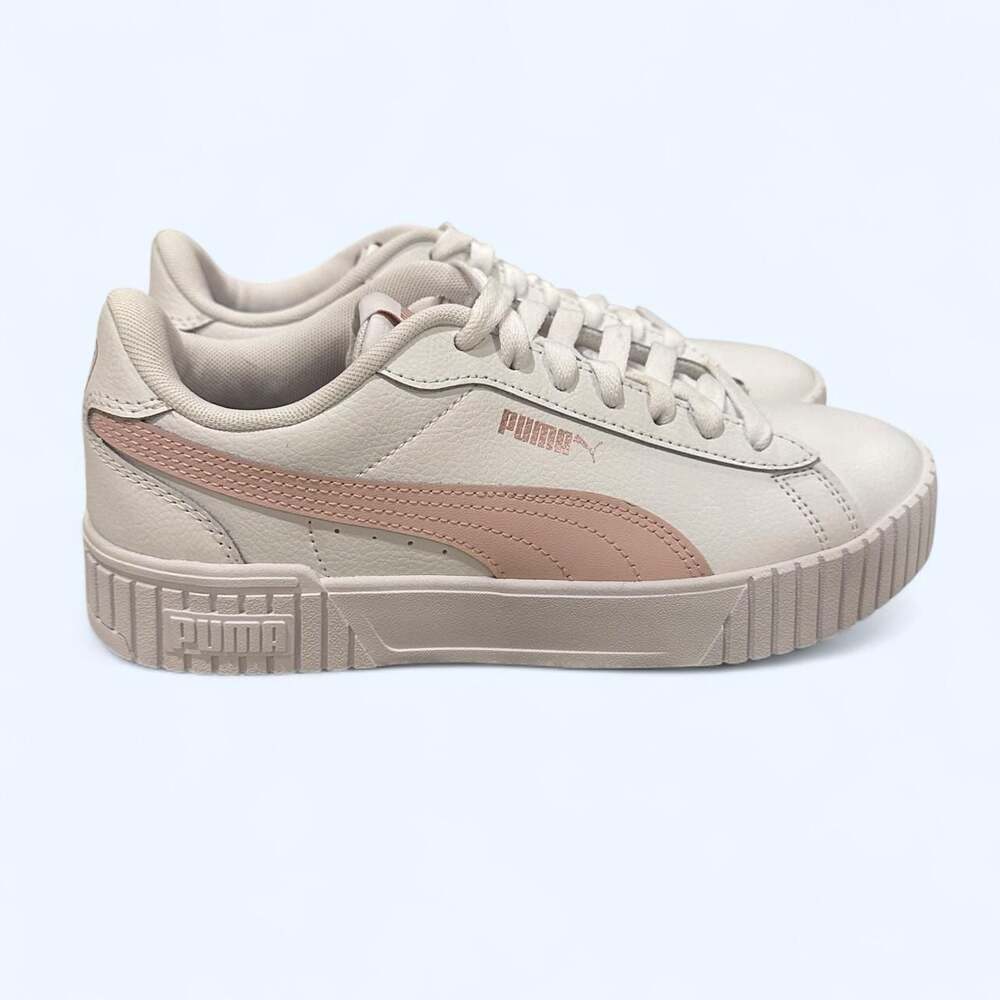 Puma Carina Lift White Pink Platform Sneakers Women’s Size 7 (Read Description)